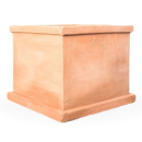 Großer quadratischer Terracottakasten aus Impruneta – handgefertigt, frostfest bis -30°C